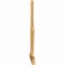 Ekena Millwork Saratoga Rough Sawn Timber Gable Bracket, Western Red Cedar, 108"W x 49"H x 2"D x 4"F, 11/12 Pitch GBW108X49X0204SAR00RWR - alternate 3